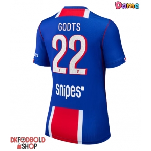 Paris Saint-Germain Mika Godts #22 Hjemmebanetrøje Dame 2026-27 Kort ærmer